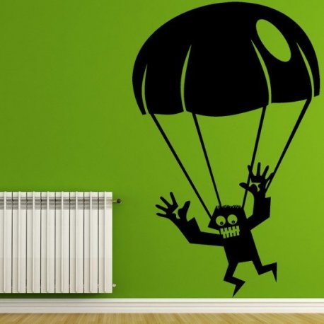 Vinilo decorativo La Sombra del Paracaídas