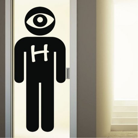 Vinilo decorativo Servicio de Hombres Original