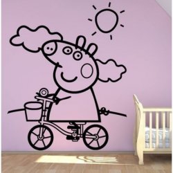 Peppa Pig en Bici