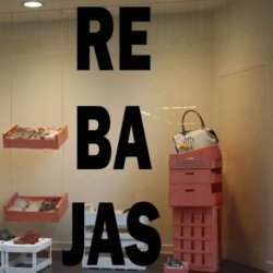 Rebajas en Escaparates