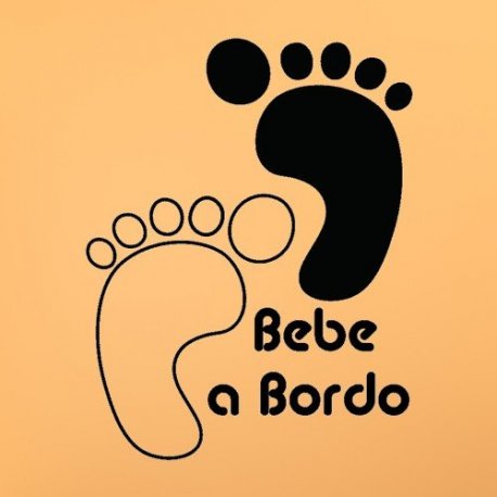 Vinilo decorativo infantil Huellas de Pies