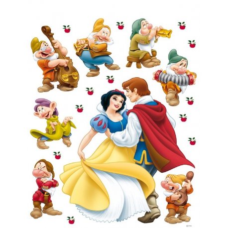 Blancanieve bailando con el Principe