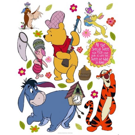 Winnie The Pooh y amigos van al campo