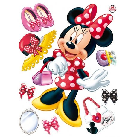 Minnie Mouse y complementos