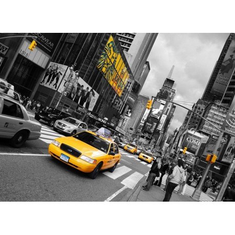 Amarillo en la Gran Avenida de NY
