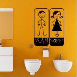 WC Man and Woman