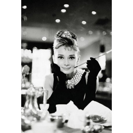 Audrey Hepburn Desayuno con Diamantes