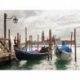Estampa Venecia Góndolas en los Canales