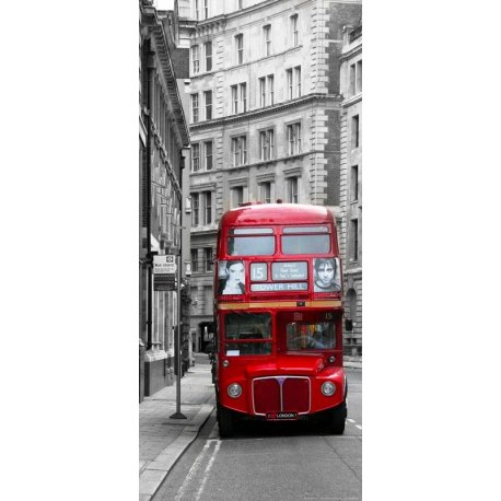 Calle Londres Rojo sobre Gris