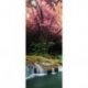 Cascada Japonesa junto al Almendro en Flor