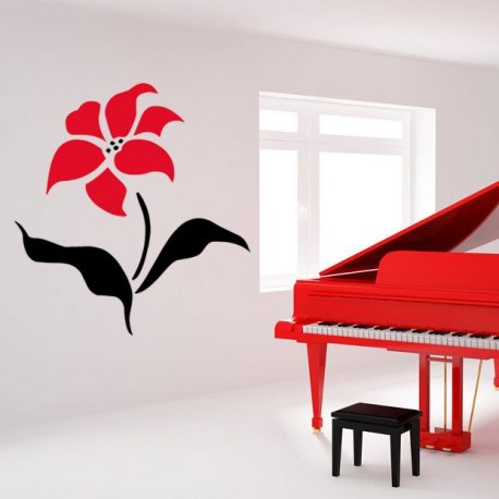 Vinilo decorativo La belleza de la Flor