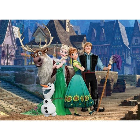 Elsa Anna Olaf y Kristoff Frozen