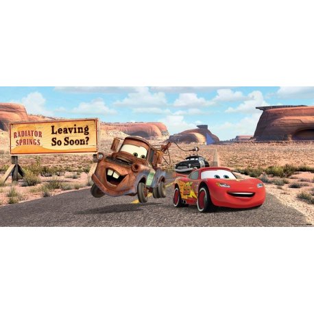 Rayo McQueen y Mate Ruta por el Desierto