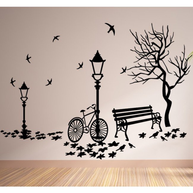 Vinilo decorativo Otoñal
