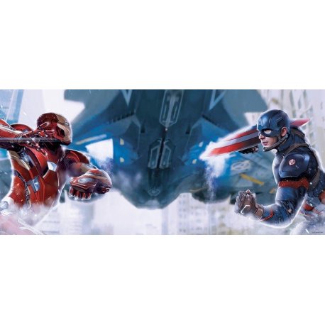 Iron Man vs Capitán América Civil War
