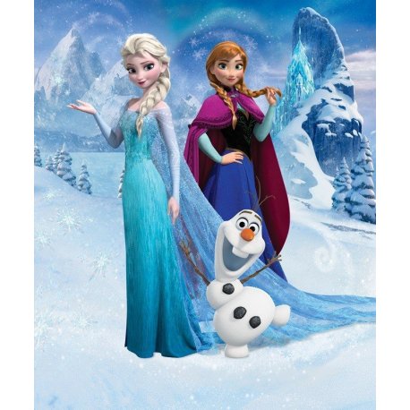 Bola de Nieve Disney Frozen Elsa y Ana