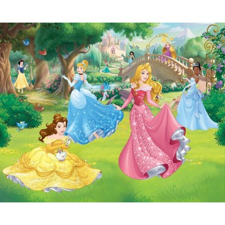 Las Bellezas Disney en el Jardín