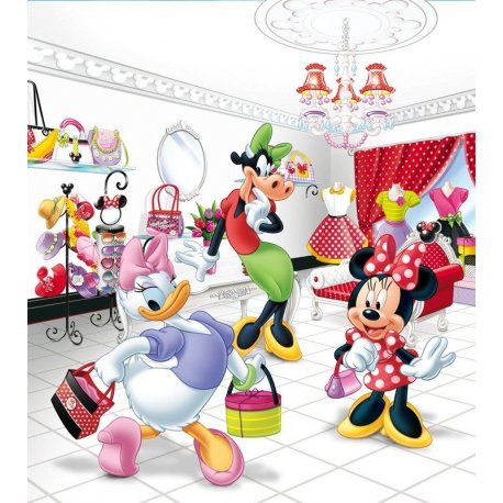 Daisy Minnie y Clarabelle de Compras