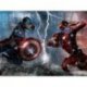 Iron Man contra el Capitán América Marvel