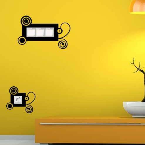 Vinilo para enchufes o en Espiral