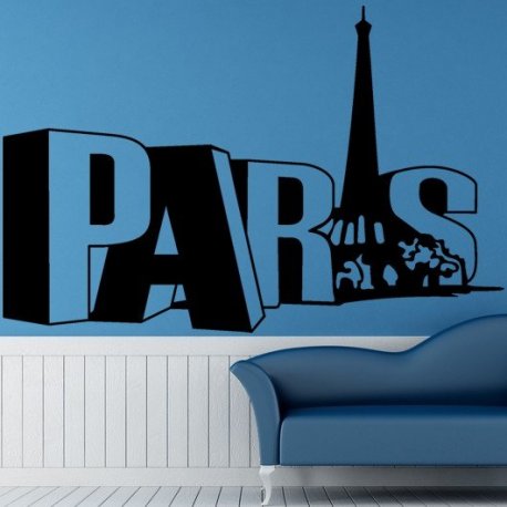 Vinilo decorativo El Nombre de París