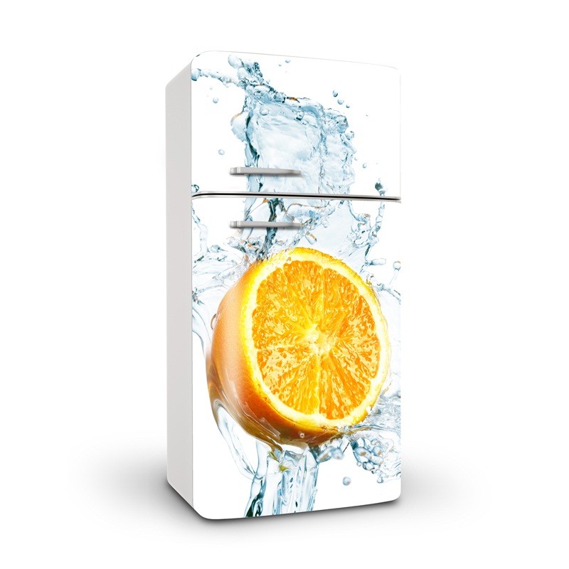 Самоклеющаяся пленка фрукты. Апельсины холодильники. Самоклеющаяся пленка на холодильник оранжевого цвета. Самоклеющиеся пленки для холодильников. Роспись холодильника.
