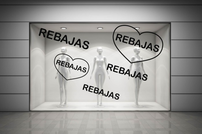 Decoración de Rebajas