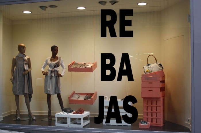 Rebajas en Escaparates