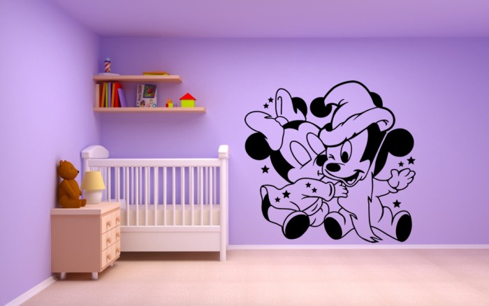Mickey y Minnie Mouse Bebes Amorosos
