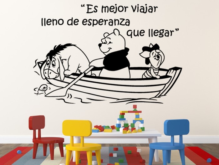 Winnie de Pooh y Amigos en Barca
