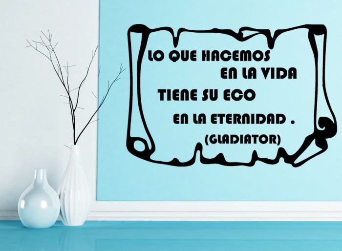 Frase de Gladiator