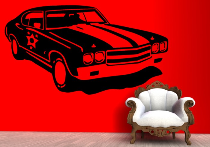 🥇 Vinilos decorativos y pegatinas coche estilo retro 🥇