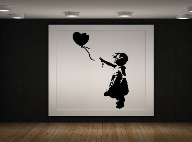 Banksy la Niña del Globo