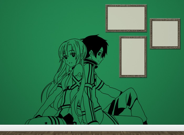 Asuna y Kirito de SAO