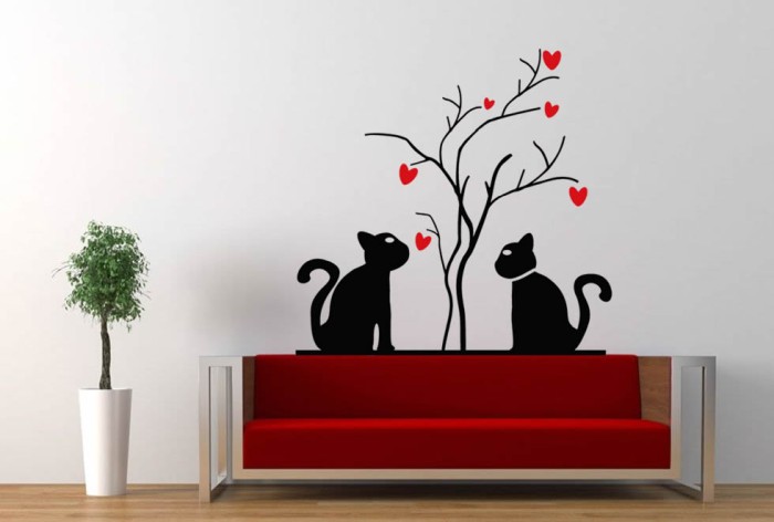 Gatitos en el Árbol de Amor