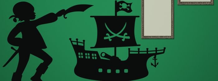 Vinilos Piratas personalizados y decorativos para tu pared