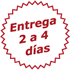 Entrega de 2 a 4 días laborables